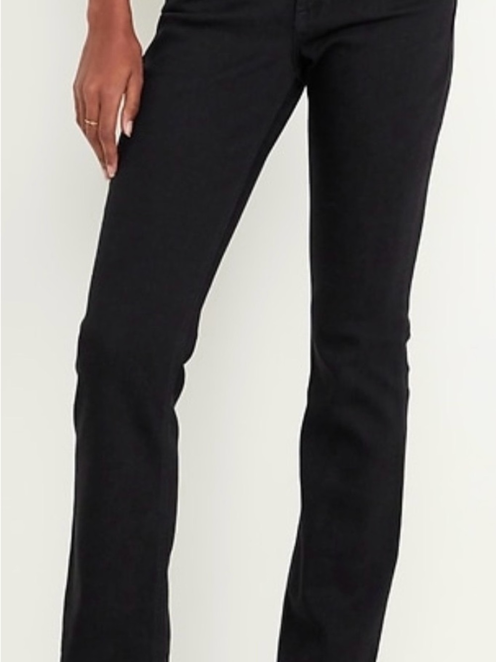 Old Navy Wow Black Bootcut Jeans - Mid-Rise 4 - Picture 3 of 4